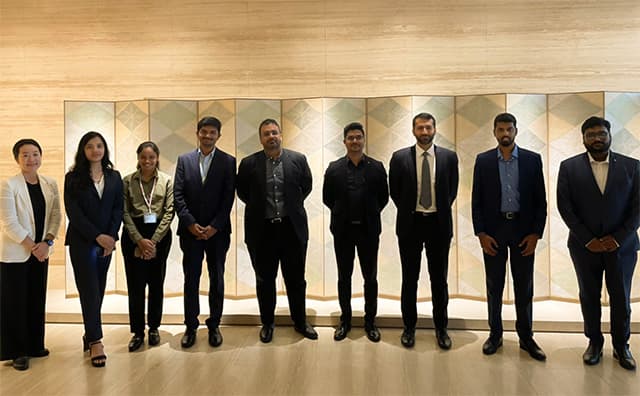 Cognavi India's on-site leaders visited Japan to discuss the strategies of Indian market.