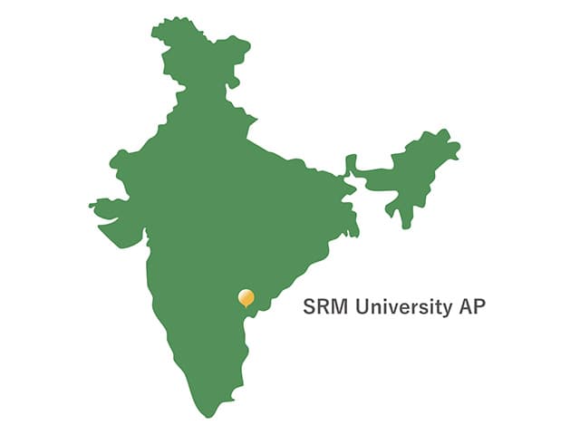 SRM大学APキャンパスは、チェンナイの少し北、アーンドラ・プラデーシュ州に位置します。